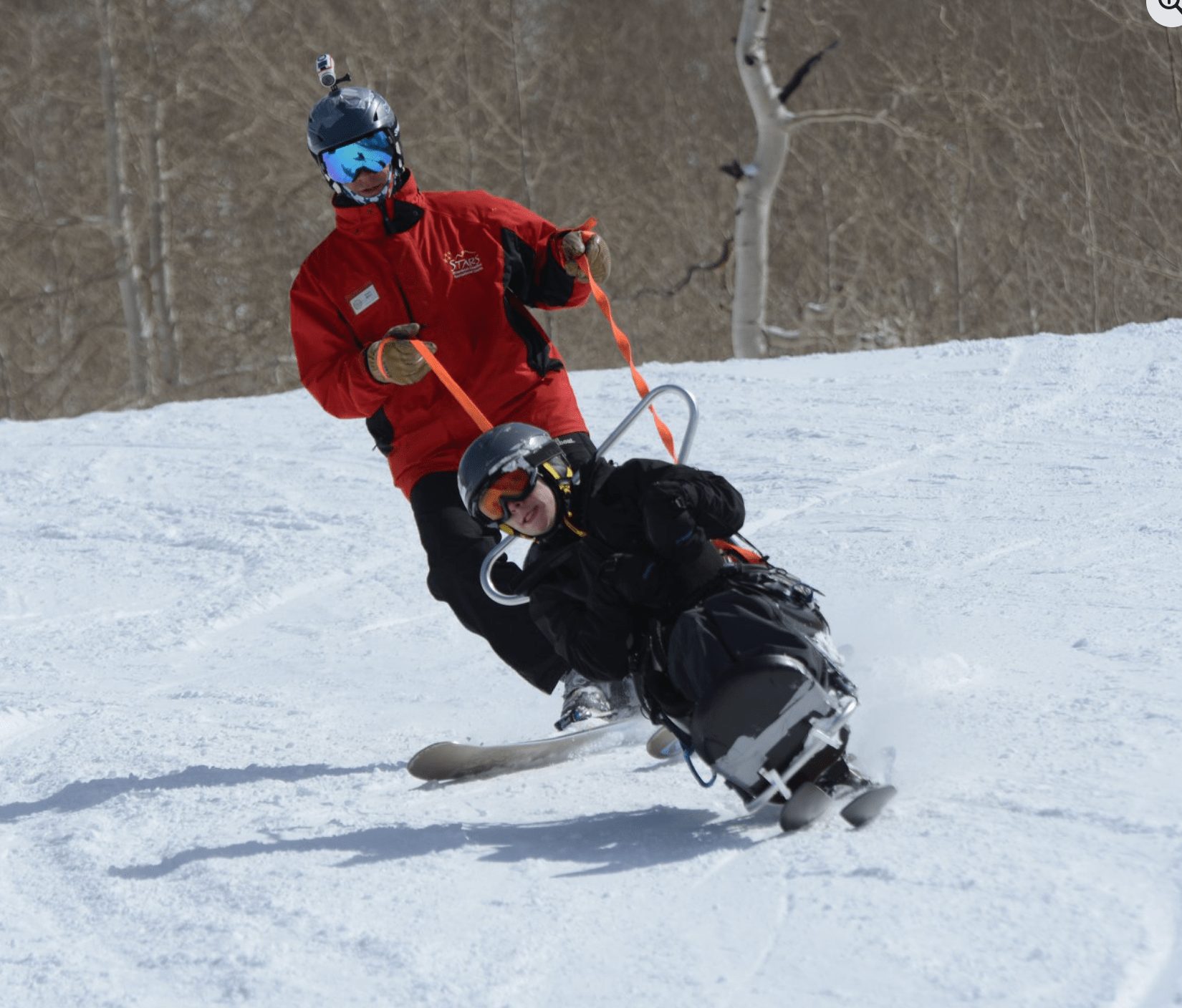 Mike Adams Skiing Adaptive 